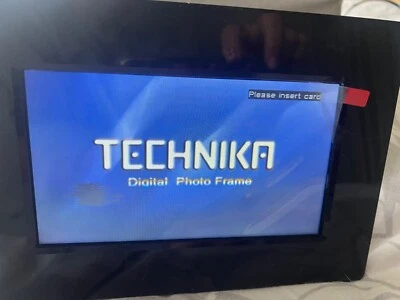 Technika 7” inch Digital Picture Photo Frame - Image 1 of 4