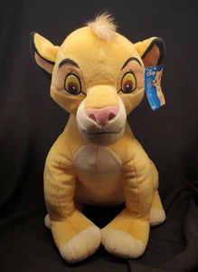 Disney König der Löwen Simba Jumbo Plüschtier 17 Zoll Stofftier Neu mit Original Etikett - Bild 1 von 12