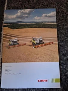 Claas Trion Prospekt Traktor Schlepper - Bild 1 von 1