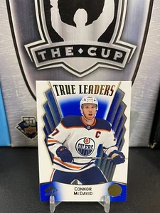 2021-22 SP Authentic True Leaders Blue #TL1 Connor McDavid - Picture 1 of 1