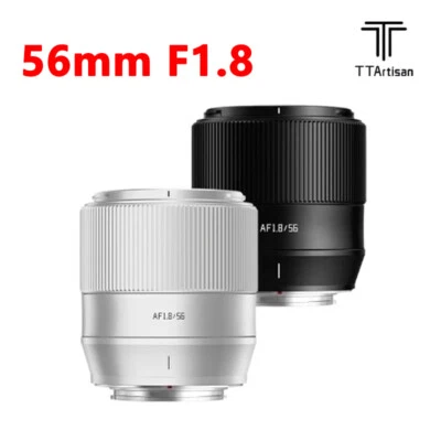 TTArtisan 56mm F1.8 Large Aperture Auto Focus Lens for Fujifilm X Sony E Nikon Z - image 1 of 4