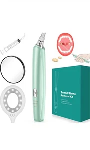 Tonsil Stone Remover Vacuum Electronic Tonsil Stone Removal Kit Instant Suction - Picture 1 of 16