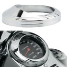 Silber Tacho-Zierring Für die meisten Harley-Davidson mit 5-Zoll-Tachometer