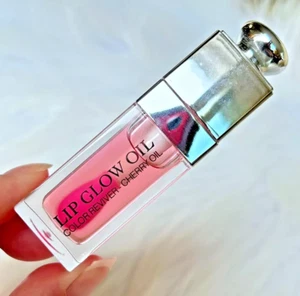 Neu Dior Addict farberwachendes Lippenglühöl ~ 001 rosa ~ volle Größe 6 ml/0,2 Unzen - Bild 1 von 4