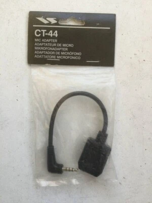 Yaesu CT-44 Mic Adapter Genuine TRRS to 2Pin Audio Adapter #56 - Image 1 of 4
