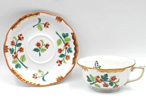 Herend Porcelain Livia Cup & Saucer (s) 734 VBOS - Picture 1 of 3