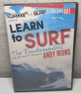 Billabong Learn to Surf The Fundamentals with ANDY IRONS Vol. 1 DVD B184 - Picture 1 of 2
