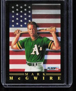 Mark McGwire 1991 Fleer #4 Pro-Visions - Picture 1 of 2