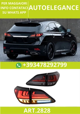 ART.2828 Feux Arrières Séquentiels À LED Avec Lentille Rouge Pour LEXUS RX350 - Photo 1/4