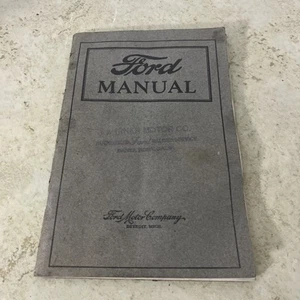 1922 FORD - Original Owner's Manual - Picture 1 of 5