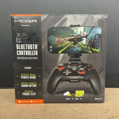MOGA XP5-A Plus Bluetooth Controller w/ Phone Clip + Integrated Power Bank - Image 1 of 4