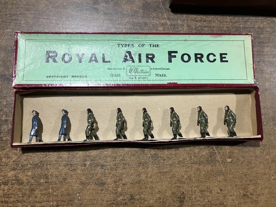 W. Britain brillante #1894 R.A.F. Pilotos y W.A.A.F. #2 Foto 1 de 1