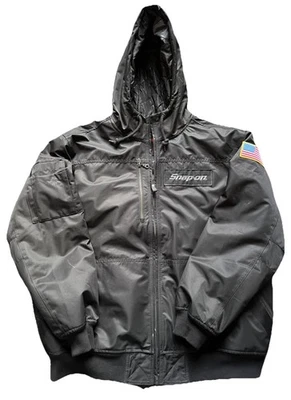 Snap On Insulated Coat Jacket XL Black Waterproof - Image 1 of 4