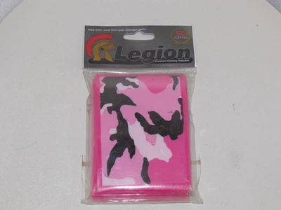 50 LEGION SUPPLIES Pink Camo Glossy DECK PROTECTORS CARD SLEEVES mtg - Image 1 of 2
