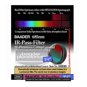 Baader Planetarium 2" IR Pass Telescope Filter - Picture 1 of 1