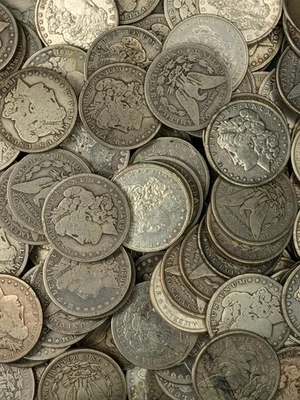 Dólar de plata Cull Morgan 1878-1904 año aleatorio plata constitucional anterior a 1921 Foto 1 de 2