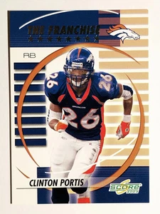 2003 Score The Franchise #TF10 Clinton Portis - Picture 1 of 2