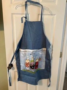 Vintage Kay Dee Designs USA MADE "Master Of The Grill" Apron Size OSFM - Picture 1 of 6