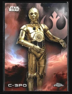 2025 Topps Chrome Star Wars Base #13 C-3PO A New Hope Droid *2 - Bild 1 von 2