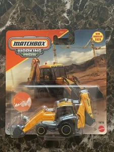 MATCHBOX WORKING RIGS Orange #10/16 MBX Backhoe 2025 COMBINE Shipping - Picture 1 of 1