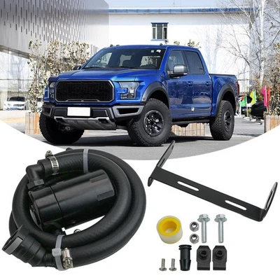 For Ford F150 For Raptor Compatible 3OZ Air Oil Separator and Catch Can Kit - Image 1 of 4