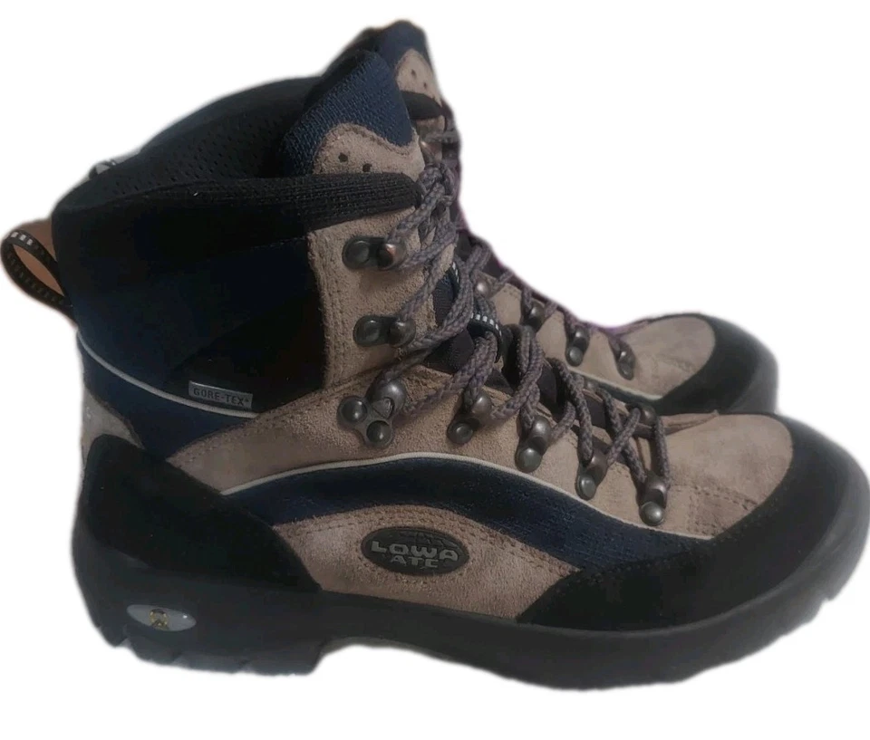 Botas de senderismo LOWA Klondike GTX Mid Gore Tex para mujer talla 8 impermeables suela Vibram Foto 1 de 4