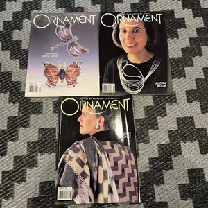 Ornament Magazine Lot Of 3 1994 Magazines Art Of Personal Adornment - Picture 1 of 4