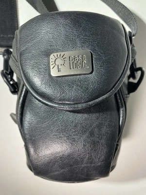 Case Logic Leather Camera Bag Case with 2 Storage Sections Zip + Removable Strap - Image 1 of 4