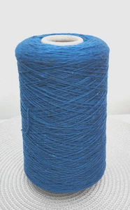 SESIA, TWEED SCOTLAND, 100% WV MERINO SUPER 100'S, in Sapphir Blue, Cone 200g. - Picture 1 of 1