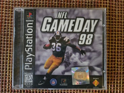 NFL GameDay 98 PS1(PlayStation 1,1997)完整带手册 — 第 1/4 张图片