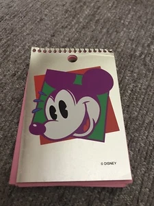 Walt Disney World 1994 Figur Autogramm Buch Mickey Goofy Belle Minnie Aladdin - Bild 1 von 8
