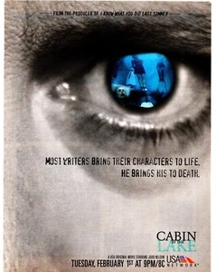 PTP86 ADVERT 11X8" CABIN BY THE LAKE MOVIE - Picture 1 of 1