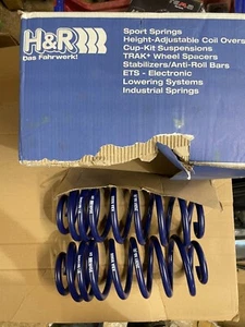 New Skoda Octavia RS Lowering Springs H&R 28833-1 2WD 5E 2013- REAR ONLY - Picture 1 of 3