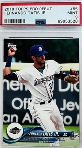 2018 Topps Pro Debut Fernando Tatis Jr Prospect San Antonio Missions PSA 9 🔥 - Picture 1 of 3