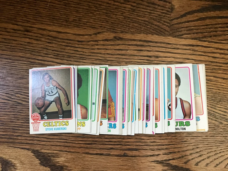 1973-74 Topps Basketball Commons, Rookies, Stars - Complete Your Set - Image 1 of 1