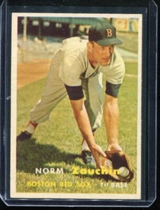 1957 Topps Baseball # 372 Norm Zauchin (EX-MT) Excellent to Mint - Picture 1 of 2