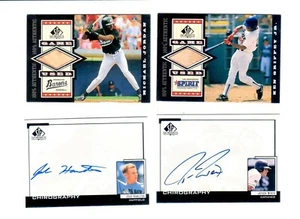 2000 SP TOP PROSPECTS MASTER SET    ONE OF A KIND SET    Michael Jordan Bat Card - Picture 1 of 4