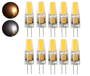 10x G4 LED COB Lampe Stiftsockel Leuchtmittel 12V AC/DC 3W Weiß DHL - Bild 1 von 4