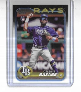 Tarjeta de novato 2024 Topps Serie 2 #440 Osleivis Basabe Tampa Bay Rays - Imagen 1 de 2