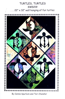 Turtles Turtles Wall Quilt Pattern Sew Wonderful Dreams - Image 1 of 2