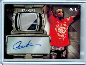 FRANCIS CARMONT AUTOGRAPH RELIC 2014 TOPPS UFC KNOCKOUT KAR-FC 98/200 - Bild 1 von 2