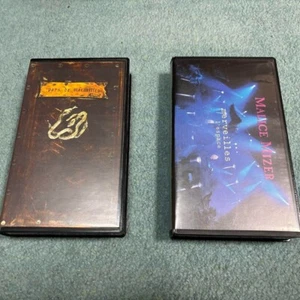 MALICE MIZER VHS lot de 2 merveilles Japon Bel Air Japonais - Photo 1/3