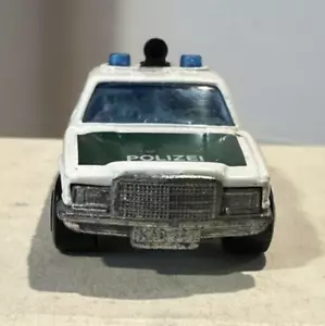 Vintage Matchbox Mercedes 450 SEL Police Car Loose Polizei 1979 No.56 Rare!! CA2 - Picture 1 of 6