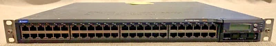 Juniper EX4200-48T 48-Port Ethernet Switch 8-PoE Dual Power Supplies - Image 1 of 4