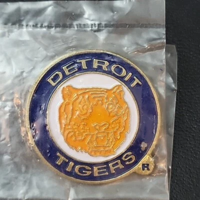 Pin con logotipo de Detroit Tigers 1968 - UNOCAL 76 - solapa de recuerdo, sombrero, tachuela, botón Foto 1 de 3