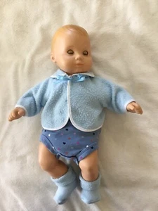 15” Bitty Baby Doll From American Girl Blue Sleeping Eyes, Blond Hair, Soft Body - Picture 1 of 9
