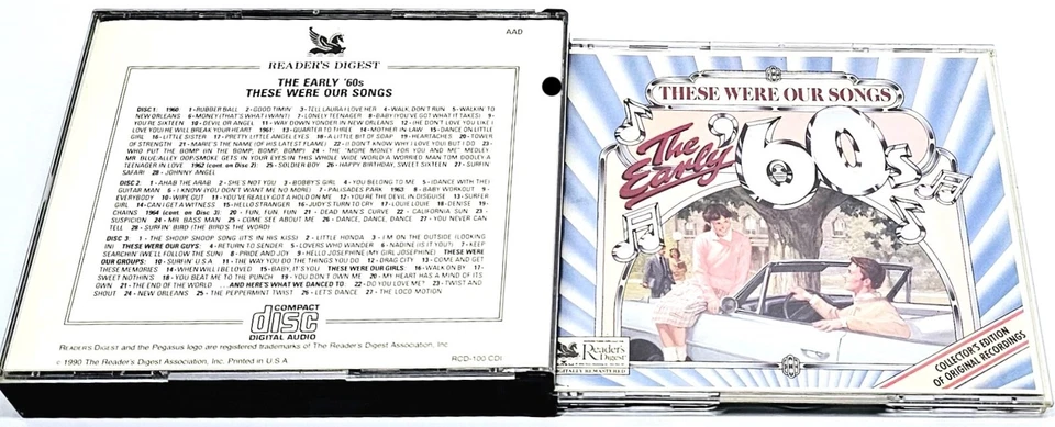 These Were Our Songs The Early '60s CD Reader's Digest 100C - Image 1 of 4