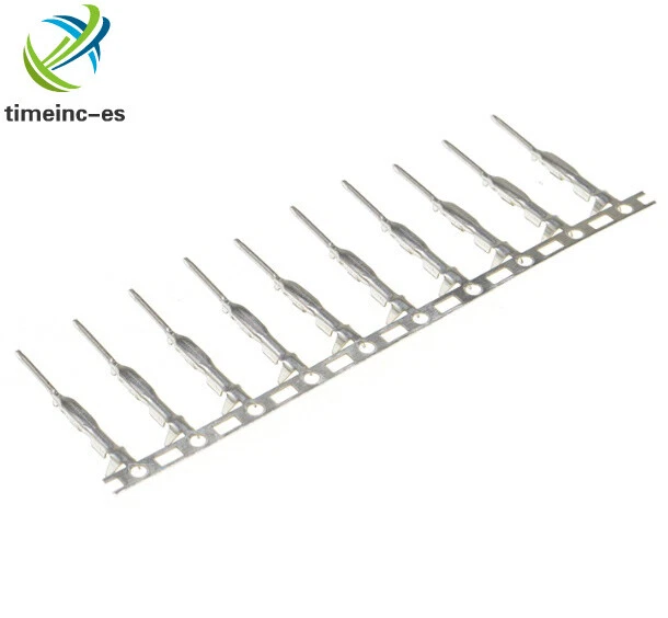 100Pcs Dupont Jumper Cable Wire Male Pin Connector 2.54mm DIY - Imagen 1 de 2