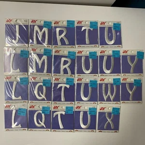Joy Brand  Embroidery Sew Iron On Appliqué  Letters -lot Of 22 - Picture 1 of 4