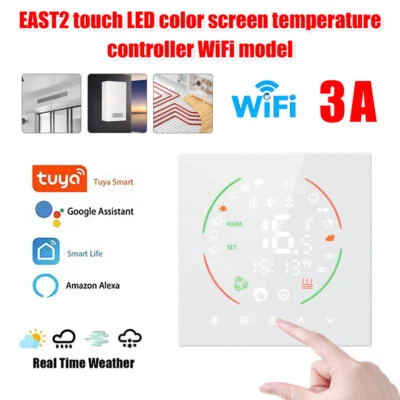 WIFI LCD Digital Thermostat Raumthermostat FußBodenheizung Wandheizung Tuya APP - Bild 1 von 4